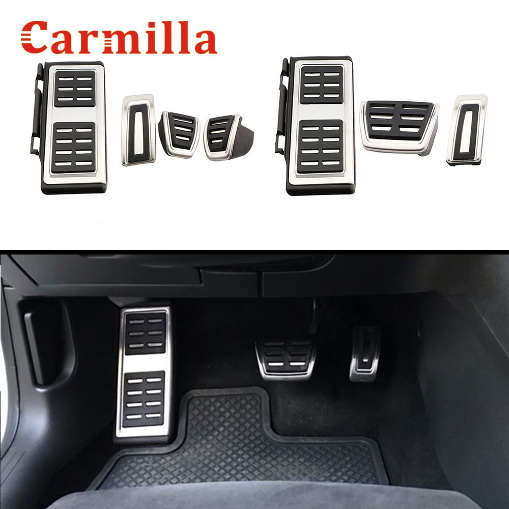 Carmilla – pédales de voiture en acier inoxydable, pour Skoda Octavia 5E A7 - 2022 Rapid - 2022