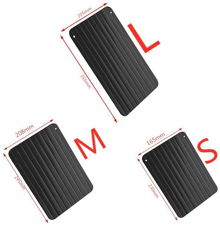 Frozen Food Defrosting Trays Fast Thaw Frozen Meat Friut Defrost Trays Defrosting Board Thaw Plate Kitchen Tools Gadgets
