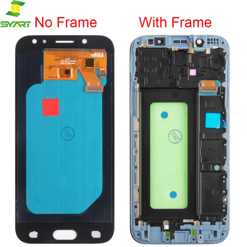 Oled TFT LCD For Samsung Galaxy J7 Pro J730 J730F LCD Display and Touch Screen Digitizer Assembly with frame