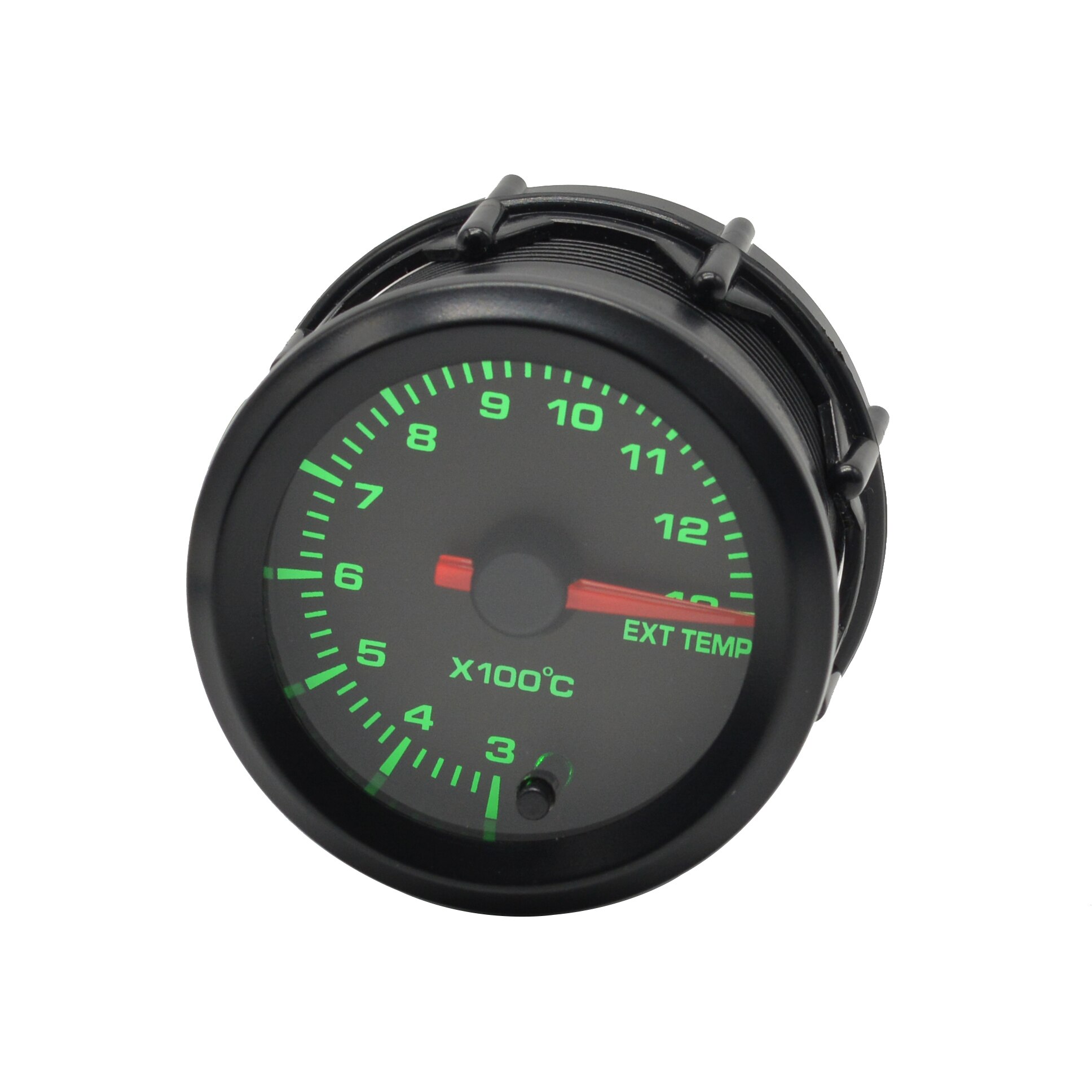 Dragon 2 " 52mm 7 Colors Backlight Boost Water Oil Temp Pressure Meter Volt Air Fuel EGT Gas Tachometer Car RPM Gauge: Exhaust GAS