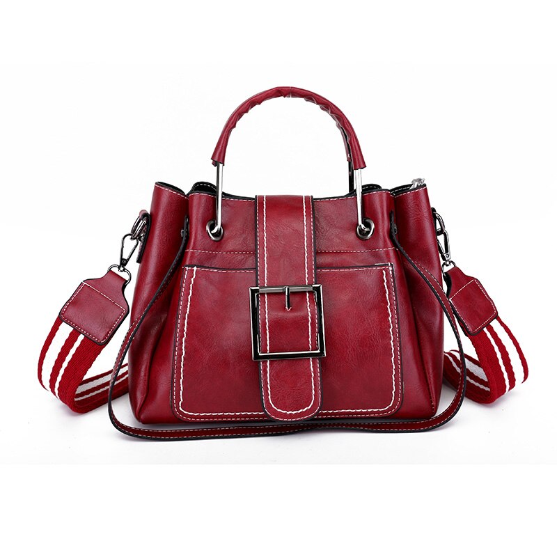 Effen Kleur Pu Lederen Schoudertassen Voor Vrouwen Vrouwelijke Flap Goedkope Vrouwen Crossbody Tas Bolsa Feminina: Red