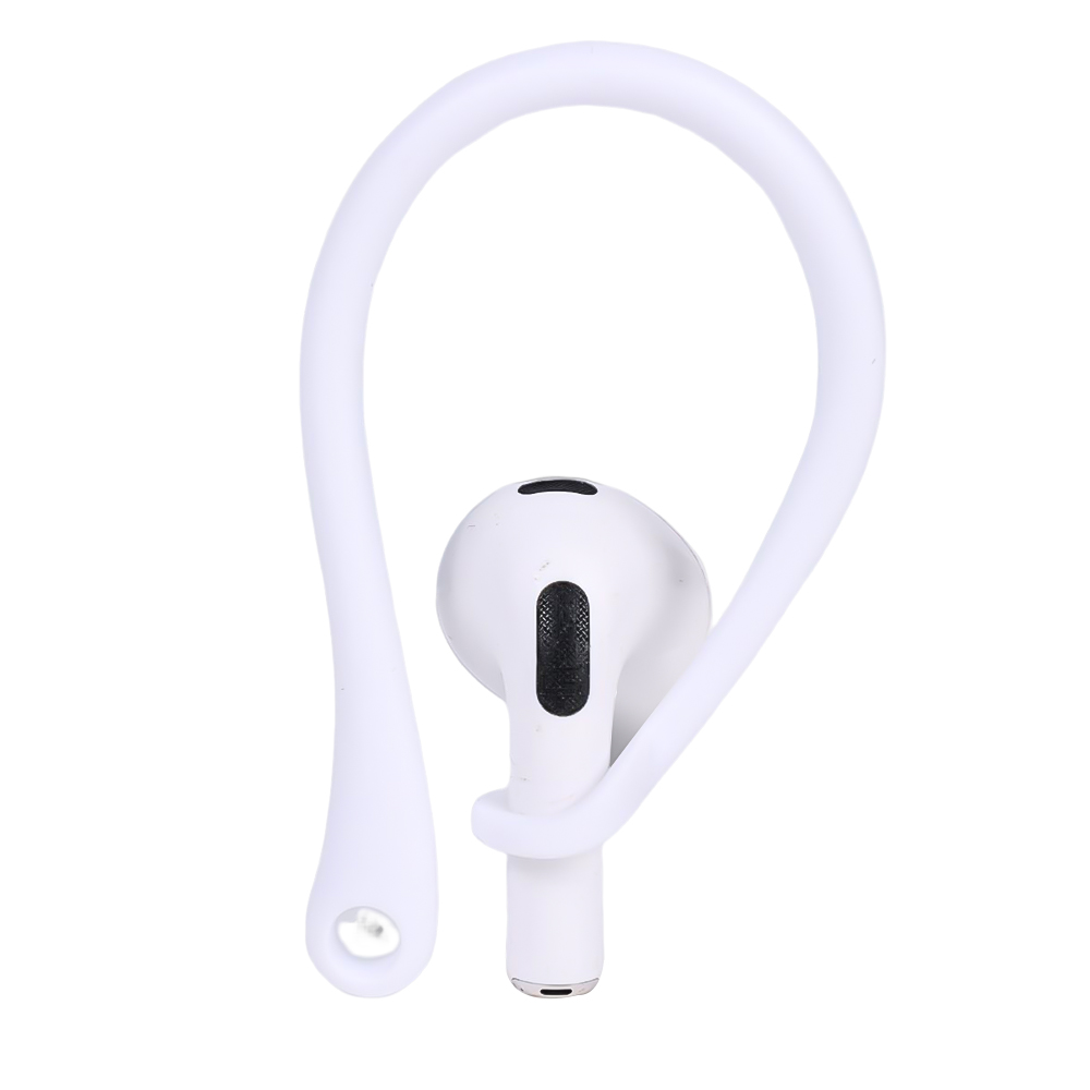 Ganchos deportivos para Apple AirPods 1, 2, 3 Pro, ganchos de ajuste seguro antipérdida, accesorios protectores de auriculares inalámbricos de silicona: 2XS / Marrón