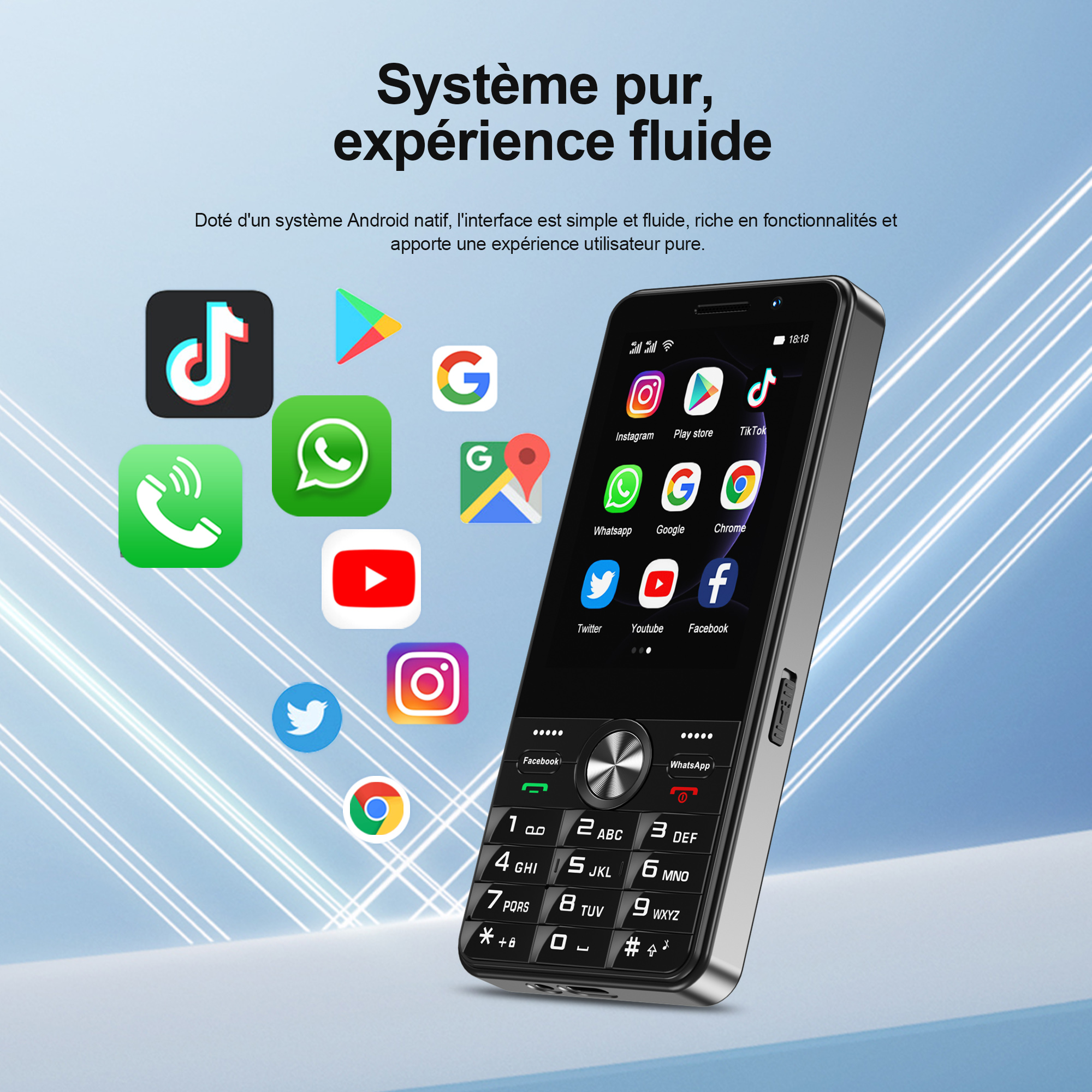 Kostenlose Smartwatch! SERVO F25 Profi 4G LTE Smartphone Android System 16 GB Rom abspielen Geschäft Taschenlampe berühren Anzeige 2 SIM Smartphones