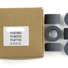 Kit de rouleaux de ramassage de scanner, pièces d&#39;imprimante compatibles pour Fujitsu fi 6770C 6750C pièce/ensemble 6670 S 6750 fi5650 fi5750, 6 6770,