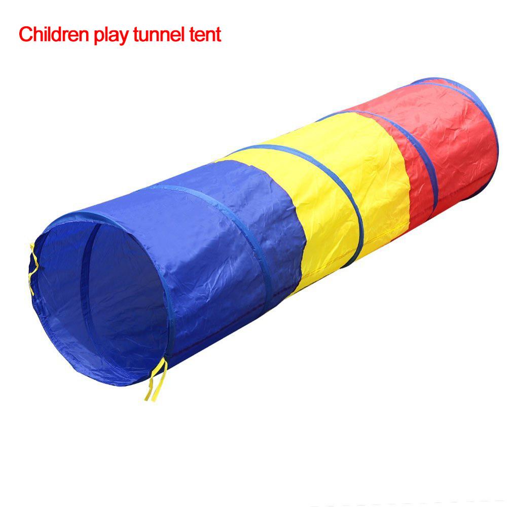 Kids Tunnel Draagbare Spelen Tent Opvouwbare Speelgoed Tenten Voor Kinderen Verstoppertje Games Kleurrijke Indoor Outdoor Bal Spelen Speelgoed