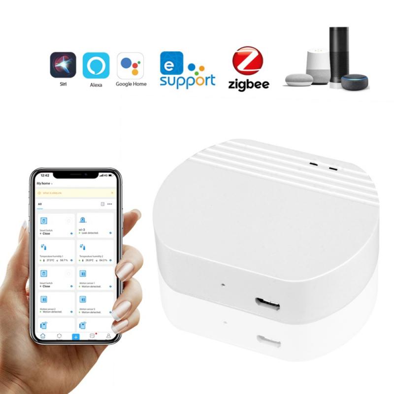 EWelink Smart Home EWelink Temperature And Humidity Sensor Zigbee Temperature And Humidity Detector Mobbile Phone Monitoring: Gateway