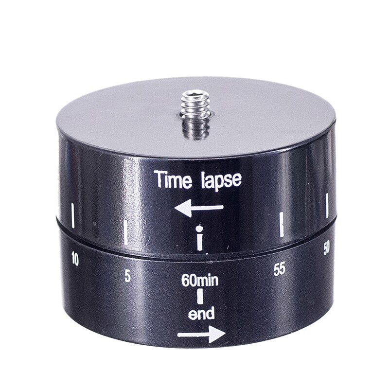 360 grader 360 tl timelapse time lapse automatisk rotation kamera stativ hoved base til gopro kamera slr til mobiltelefon