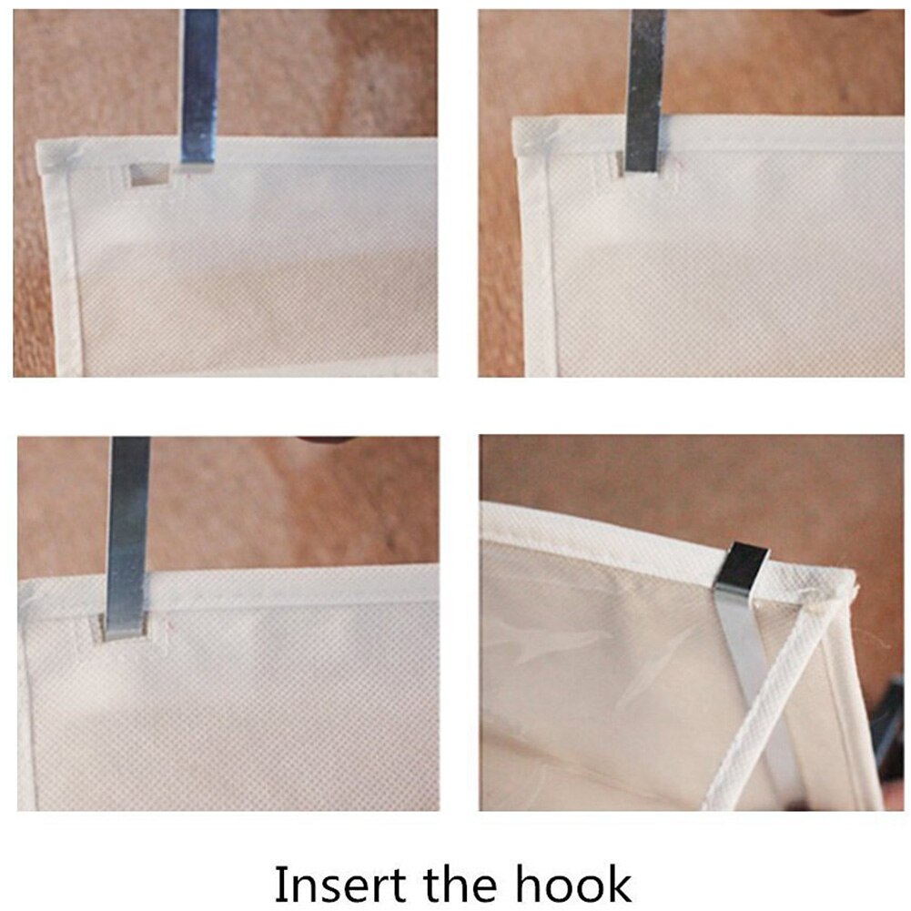 26 tasca Scarpiera Spazio-risparmio energetico Appeso Multifunzione Organizzatore Uso Domestico Porta Schermo titolare Armadio Pieghevole Scaffalature per la casa