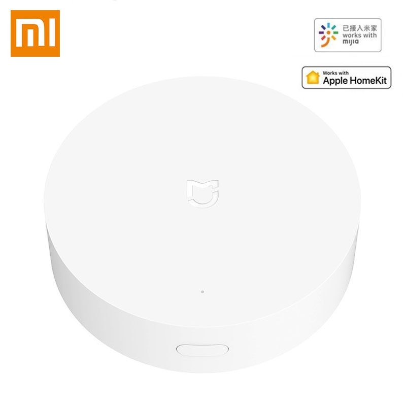 Xiaomi mijia multi-mode smart gateway 3 stemme fjernbetjening med zigbee 3.0 wifi bluetooth mesh til smart home