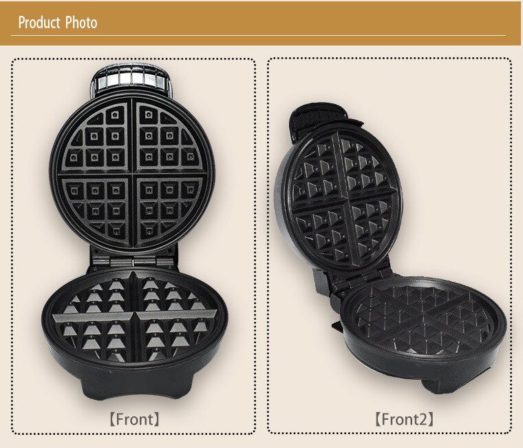 Ultifunctional Elektrische Wafel Machine Makerelectric Sandwich Ijzer Thuis Muffin Cake Donut Bubble Wafel Maker Ontbijt Baker