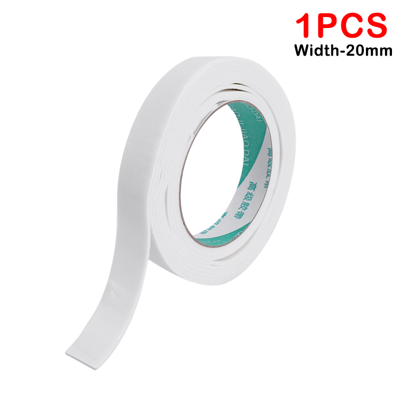 1–3 Rollen stark klebendes PE-Schaumband, 3 Meter, Antikollisionsmontage, klebrige Schwammbänder, wasserdichtes doppelseitiges Klebeband, 2,5 mm W: Blau