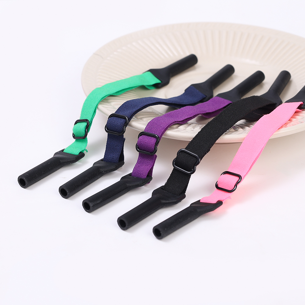 2PCS Adjustable Non-Slip Sunglasses Rope Unisex Elastic Sports Glasses Cord Women Men Eyeglasses Eyewear Cord Neck Glasses Strap