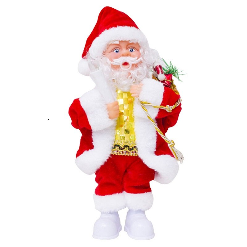 Noël chantant danse éclairage musique poupée jouets pour enfants de noël bébé jouer salle de sport ramper tapis: A1