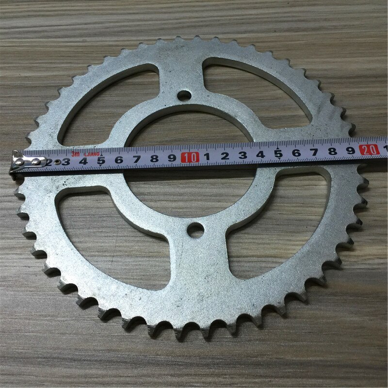 Starpad motocross tuning deler lite høyt spillhjul stort tannhjul tannplate 420 # 428 # 48 tenner 37 tenner 41 tenner,