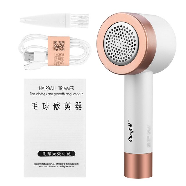 Electric Lint Remover Rechargeable Fabric Shaver Portable Lint Pellet Cut Machine Pill Fuzz Remover for Clothes Blanket Sweater: JD115W
