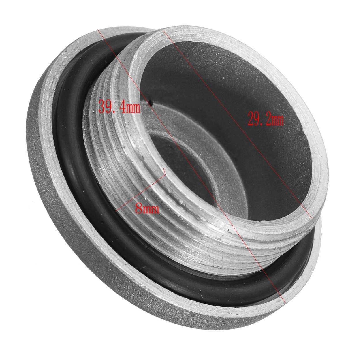 Kit de tapón de drenaje de filtro de aceite para motocicleta GY6, 50cc, 125cc, 150cc, para ciclomotor chino, Scooter Baotian, Benzhou, Taotao