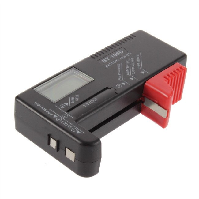 Batterie Tester Volt Prüfer für 9V 1,5 V und AA AAA Zelle Batterien Strom kapazität Meter