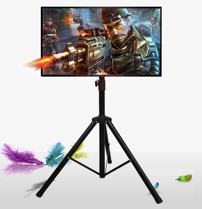 14-55" Movable Folding LCD TV Floor Stand TV Mount Cart Display Rack big TV tripod stand TRKX22A