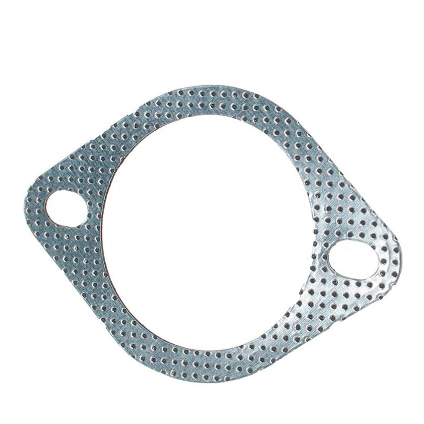 Brida de tubo de escape para motor de coche, junta de tubo de escape Universal con dos agujeros, 2,36 pulgadas (60mm), 5 unids/lote