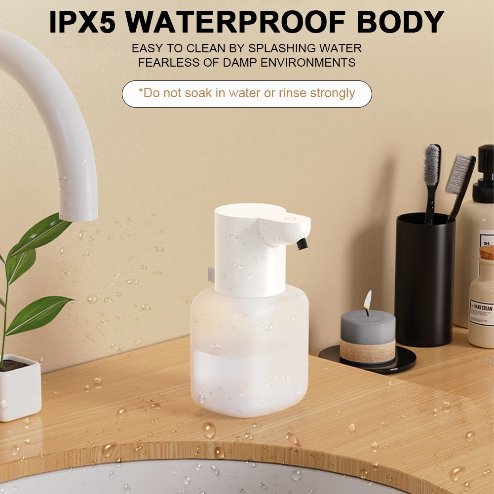 550 ml automatischer Flüssigseifenspender, Infrarot-Sensor, USB, berührungsloser elektrischer Spülmittel-Desinfektionsmittelspender für Küche und Badezimmer