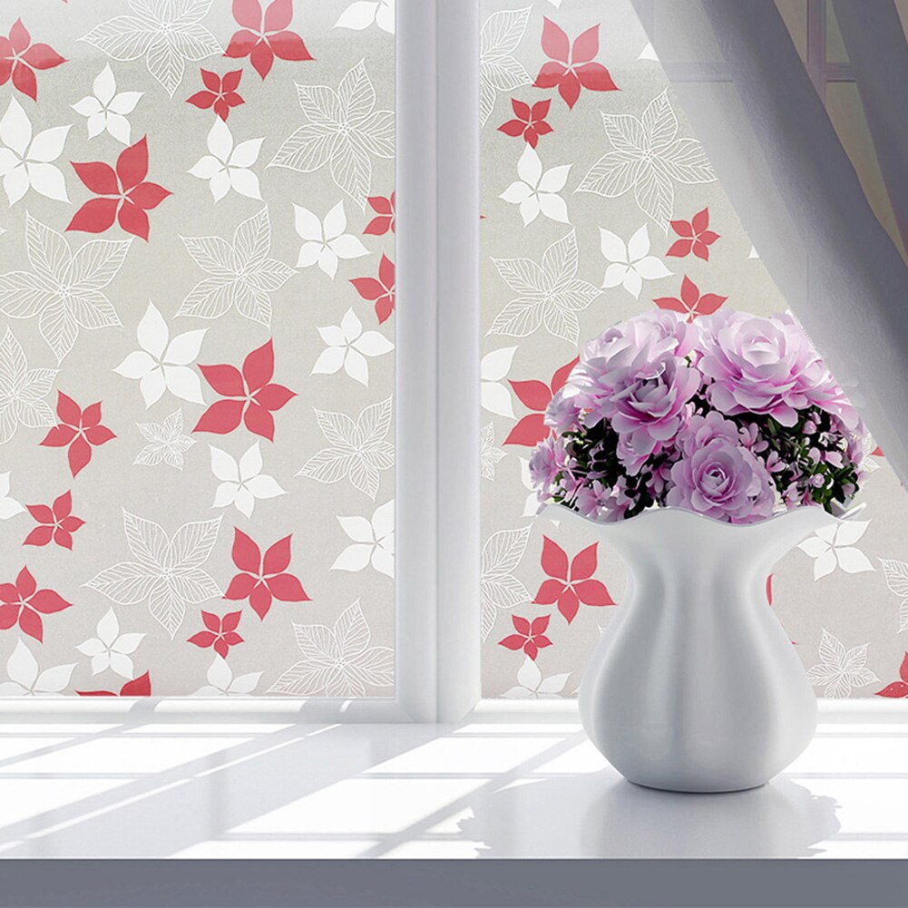 60x200cm Frosted Sticker Balcony Bathroom Kitchen Window Decorative Glass Film wall stickers home decor