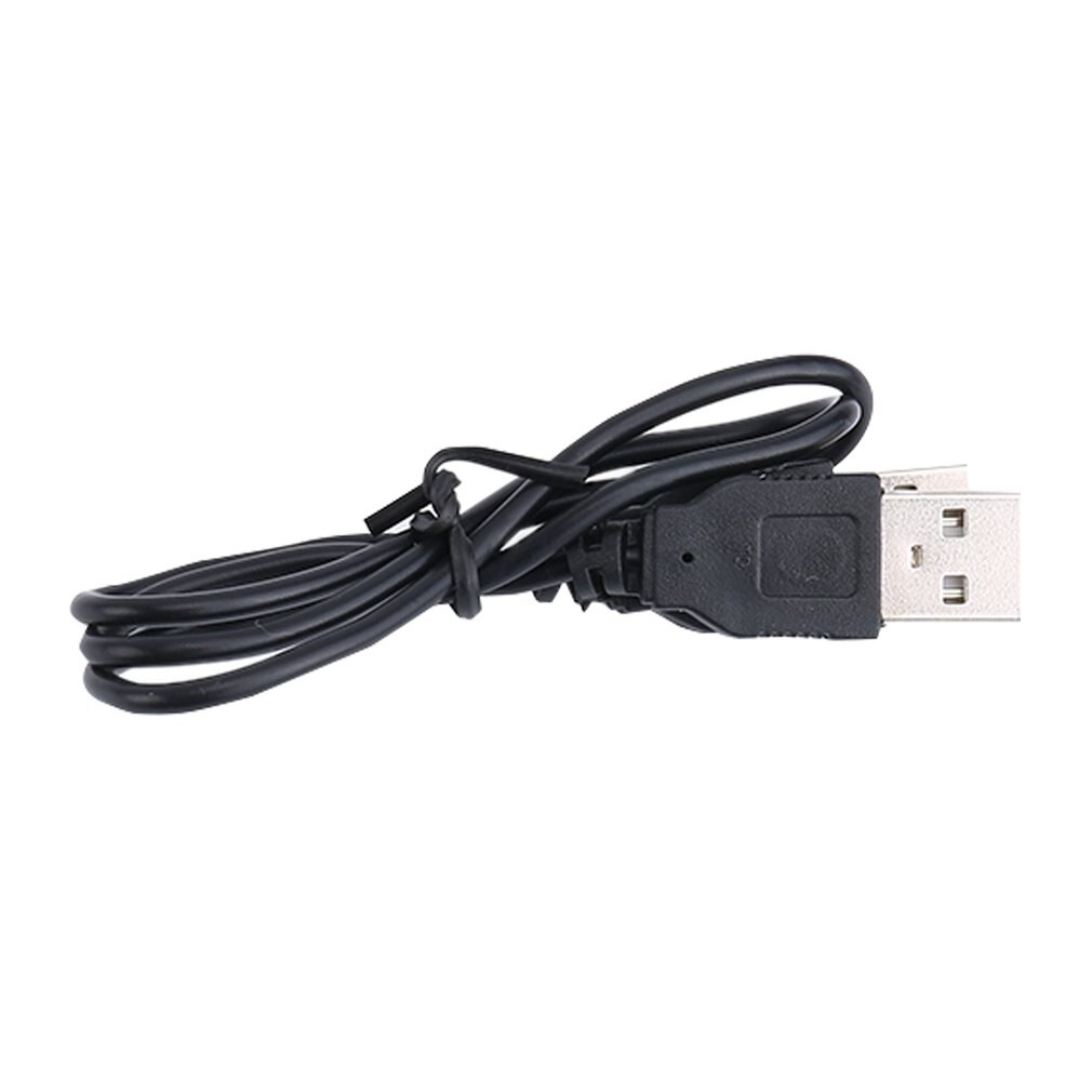 1Pcs Zwart Usb 2.0 Male Naar Male M/M Extension Connector Adapter Kabel Cord Wire