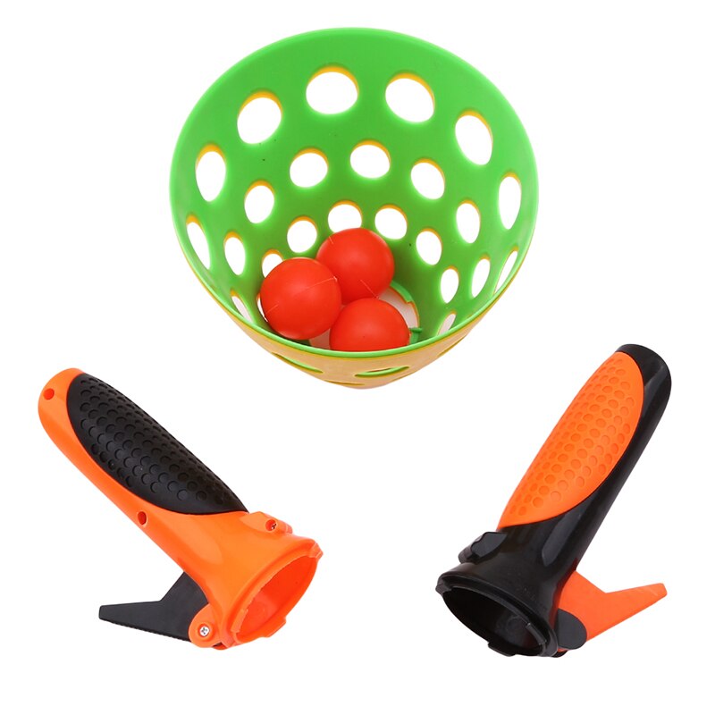 1 Pairs Dubbele Butt Ping Pong Bal Outdoor Sport Spel Speelgoed Launch Gooien Vangst Bal Set Ouder-kind Interactieve speelgoed