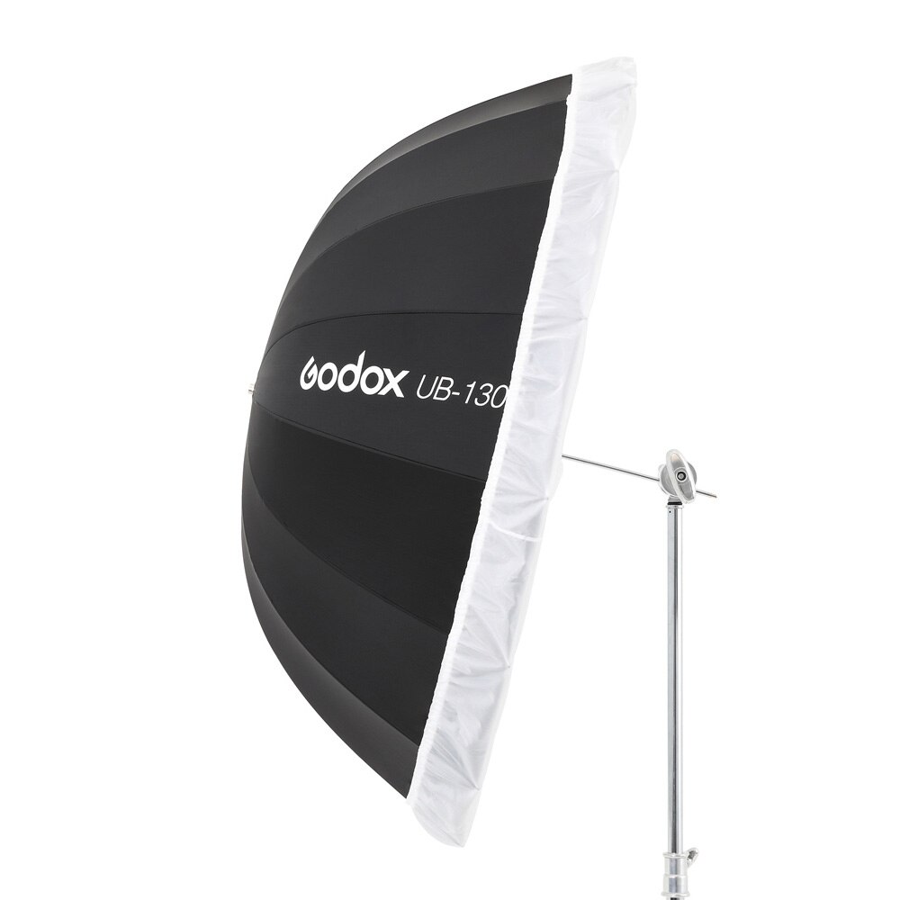 Godox UB-85D 85Cm Wit Parabolische Reflecterende Transparante Zachte Paraplu Studio Licht Paraplu Met Zwart Zilver Diffuser Cover