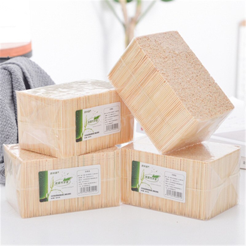 Bamboo toothpicks automatic pressing toothpick box bulk tooth picks hygiene teeth cure cleaning dent disposable toothpicks