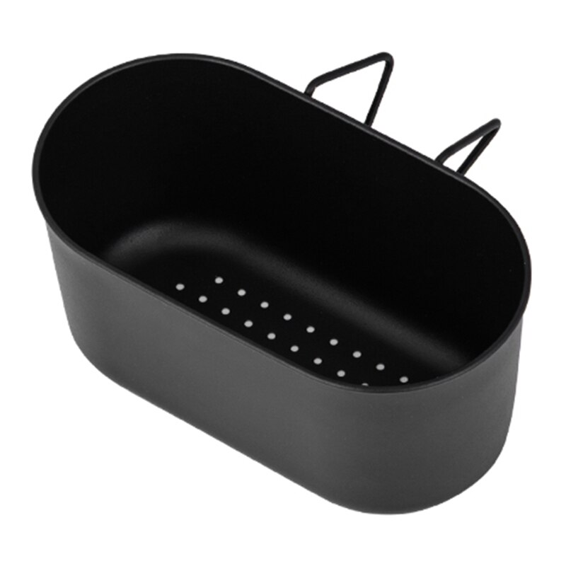 Multifunctionele Rvs Spoelbak Afvoer Zeef Mand Gootsteen Mand Voor Keuken Badkamer Ondersteuning Hoek Mand Q81C: -BK-2