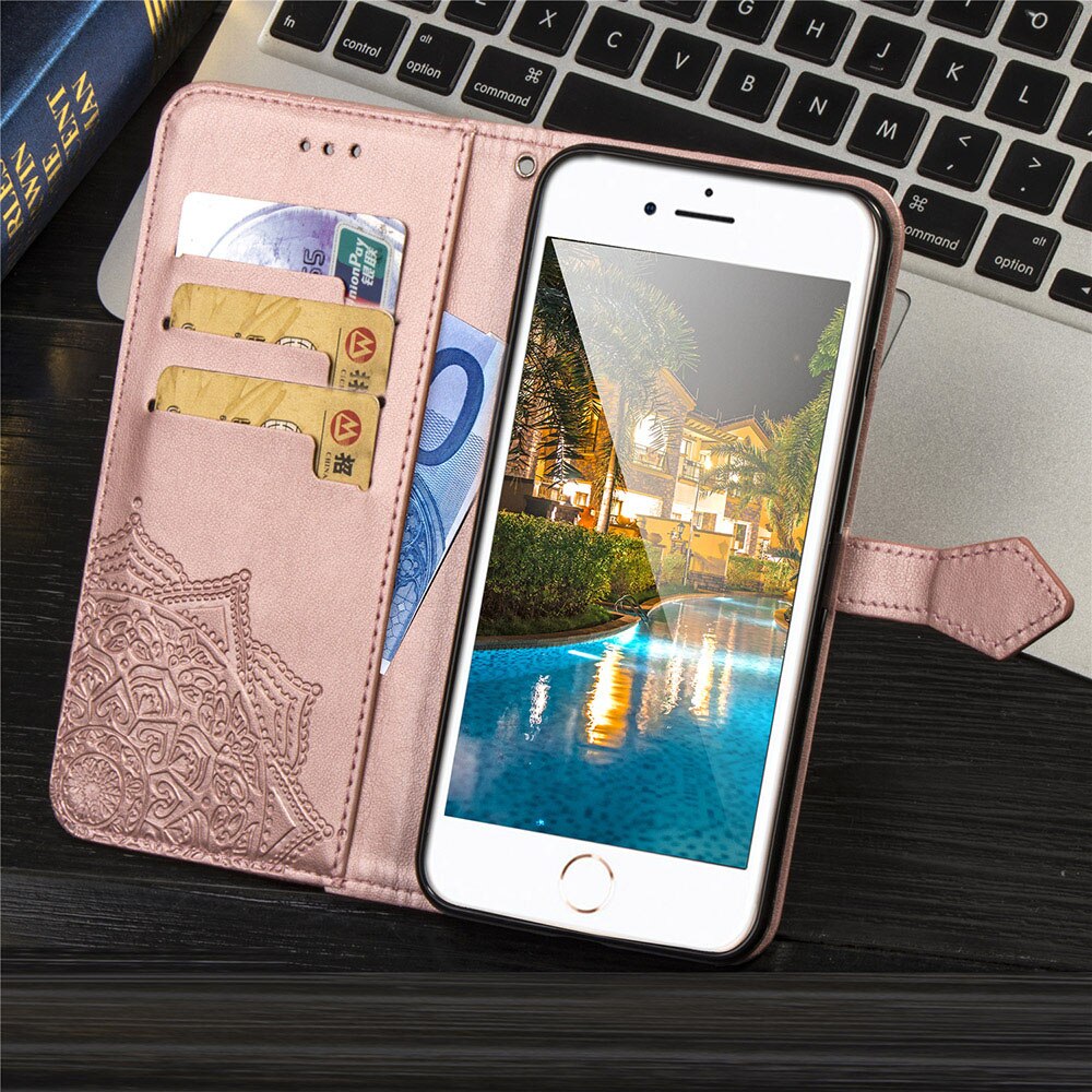 Voor xiaomi redmi note 4 pu leren portemonnee flip case cover voor xiaomi redmi note 4 china stand functie en kaarthouder
