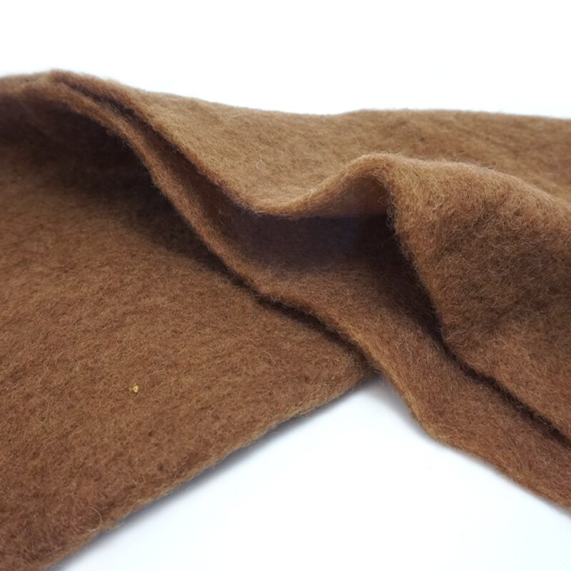 Natural wool Batt /semi-felting wool for needle felt, felting needle ,Spinning fiber, Photo props Light brown