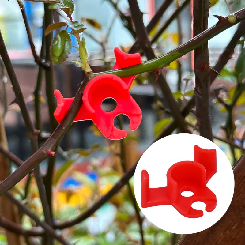 Dispositivo de doblado de ramas de plantas, entrenamiento de baja presión, Clips fijos, doblador de entrenamiento de flores y plantas reutilizables, herramienta de jardín para el hogar