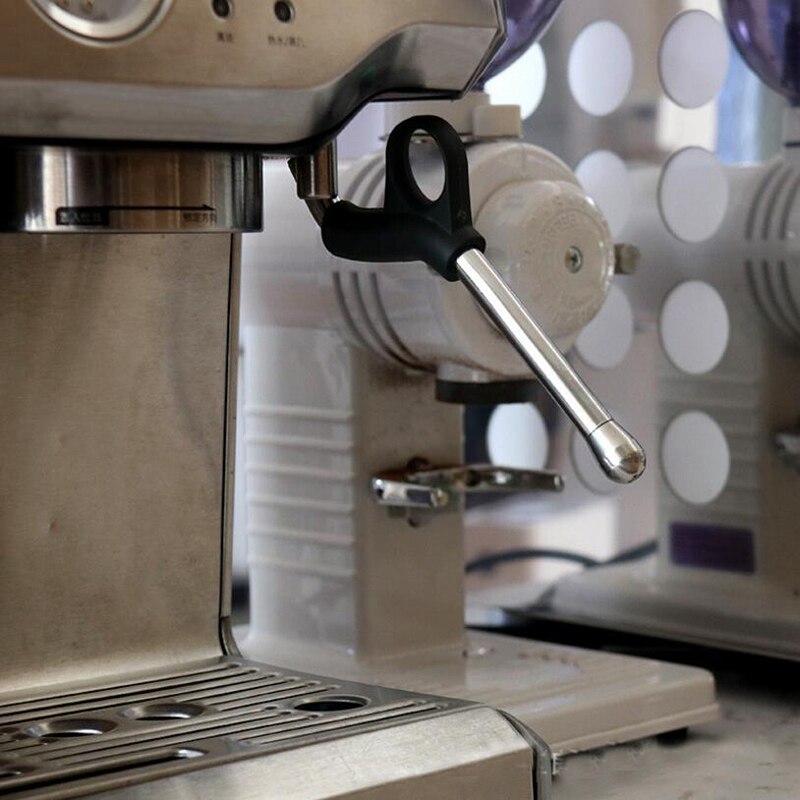 2Pcs 3/4 Gaten Rvs Koffiezetapparaat Stoom Nozzle Melkschuim Uitloop Voor Barista Breville Koffie Gereedschap