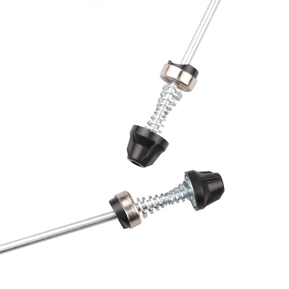 2 pieces of 145 / 185mm bicycle hub quick release bolt lever, axle front and rear wheel hub quick release lever