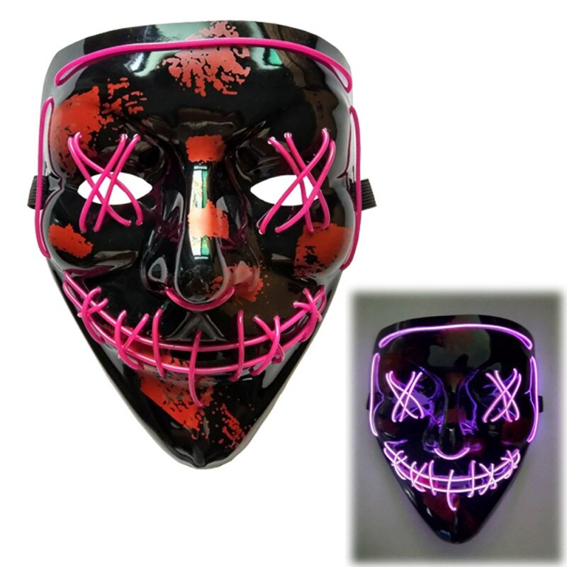 LED Mask 22: Purple