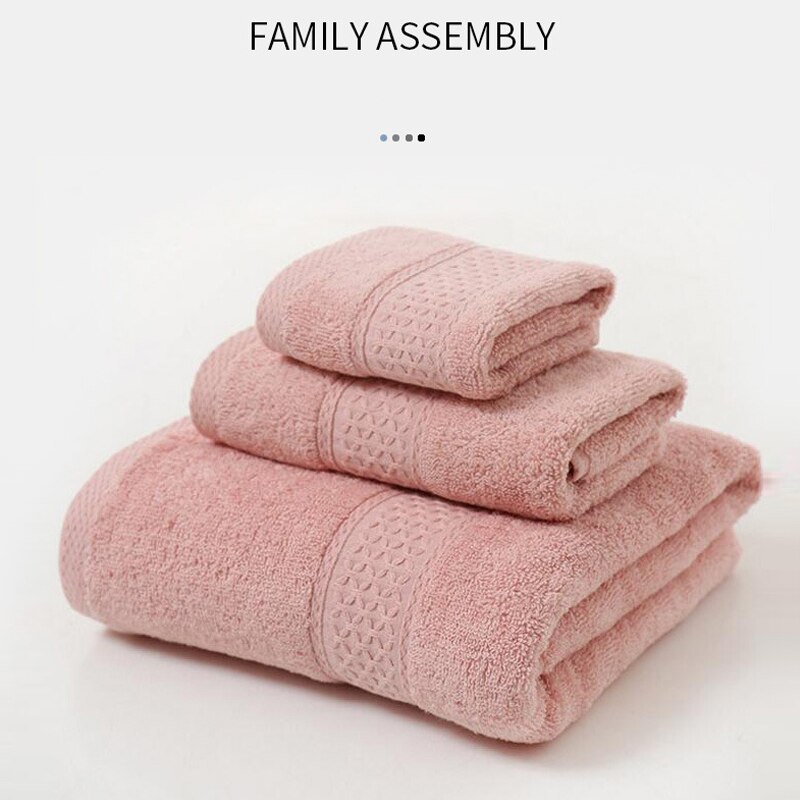 Handdoek Sets Voor Badkamer 100% Katoen Handdoeken Gezicht Rechthoek Vierkante Handdoeken Zachte Dikke Badhanddoek Badkamer 6 Kleuren