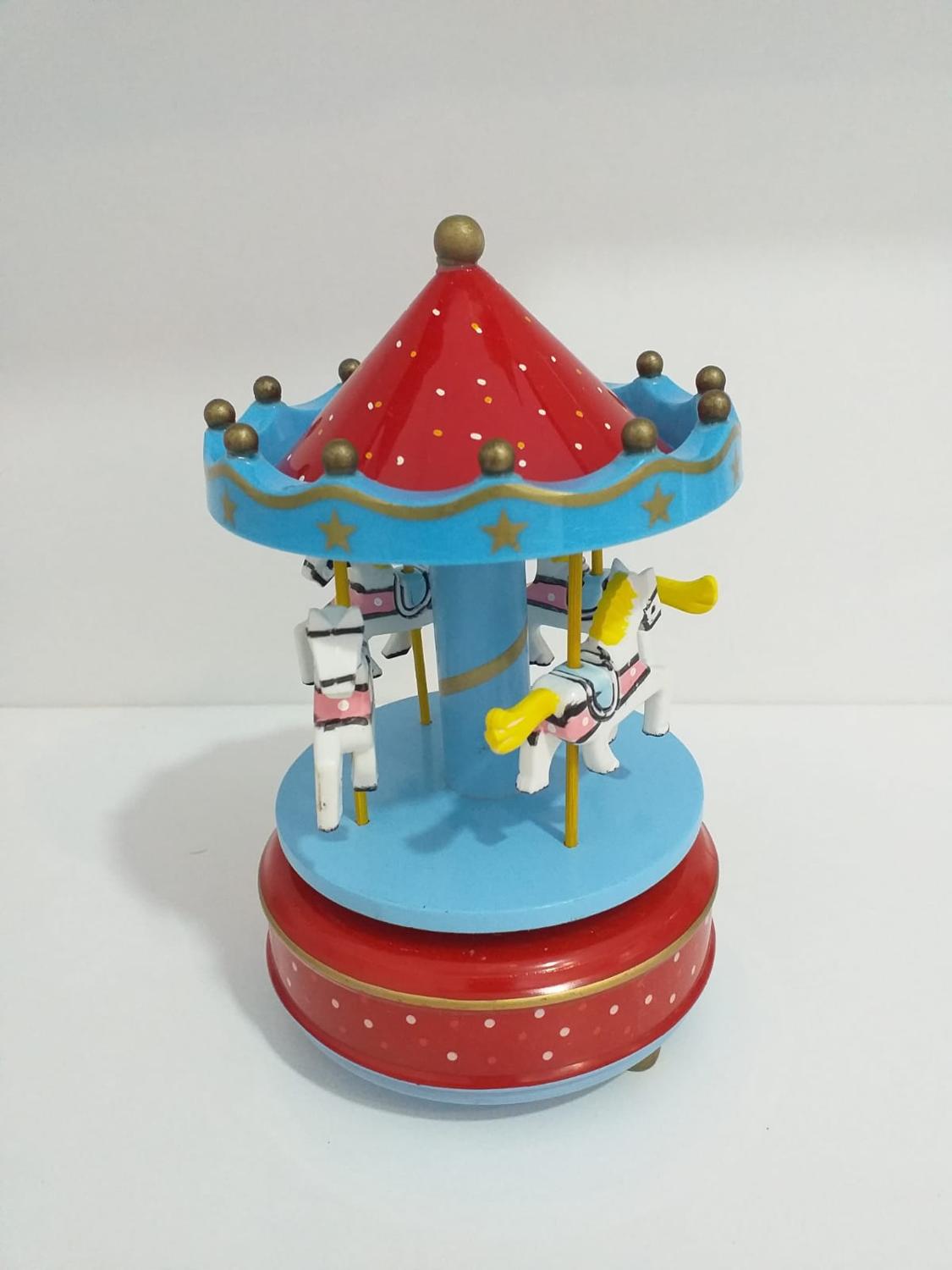 Wind-up Musical Carousel Trinket