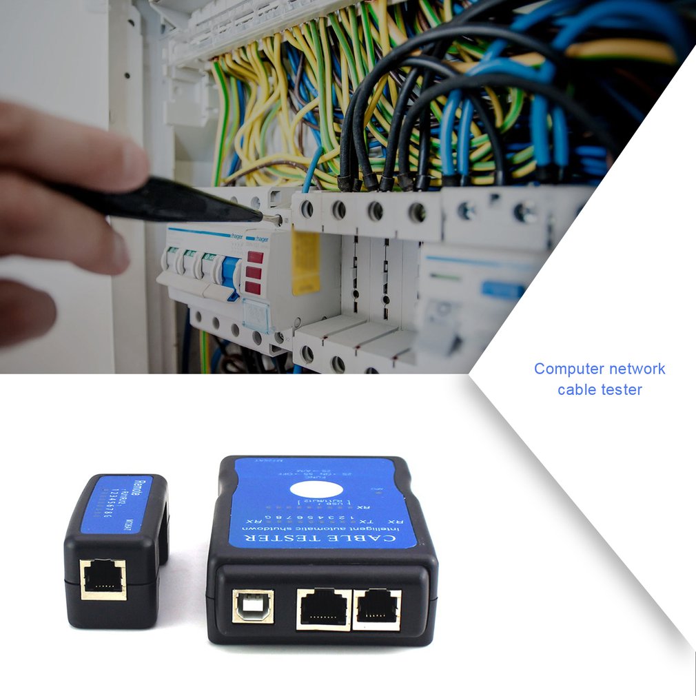NST-YH726-AT Portable Handheld Telephone Ethernet LAN Network Cable Tester Testing Tool Line Finder Wire Tracker