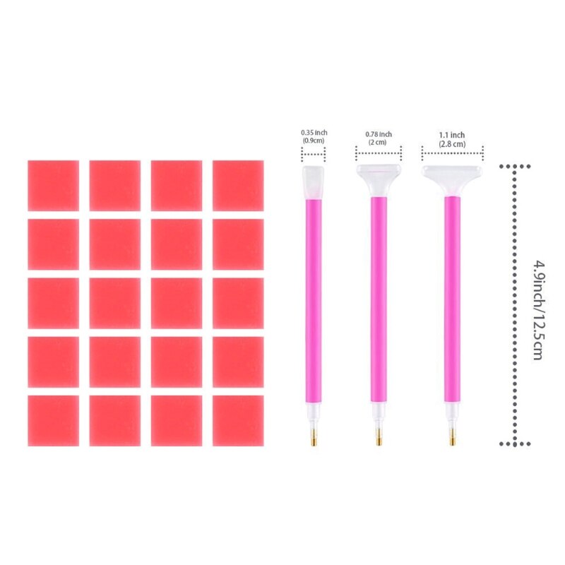 Kids Graffiti Drawing Practice Art Learning Tool with Diamond Painting Set