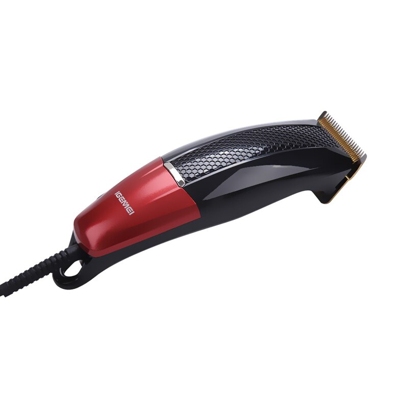 Cortadora de pelo IGEMEI para barbería, cortadora de pelo para hombres, cortadora eléctrica, Máquina para cortar cabello con corte de pelo