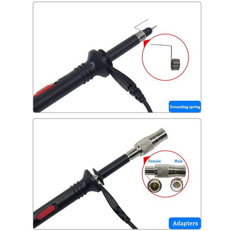 P2200 dc-200mhz 2pcs 10:1 style p2200 X1 / X10 200MHz oscilloscope probe oscilloscope probe probe