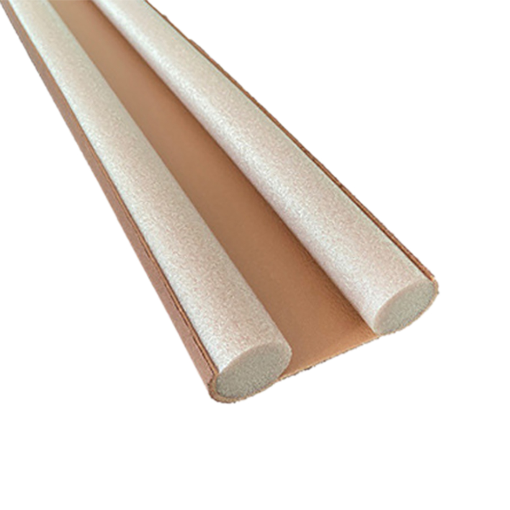 Door Bottom Sealing Strips - Sound Insulating, Adhesive Gap Fillers for Doors & Windows, Wind-Proof & Warmth-Preserving Stickers: light green