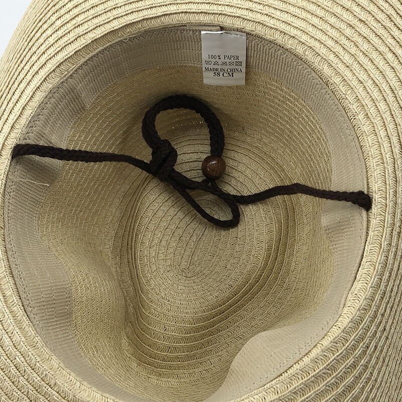 Panama hat men jazz hat summer sun hats for women man beach stråhat til mænd uv protection cap chapeau femme