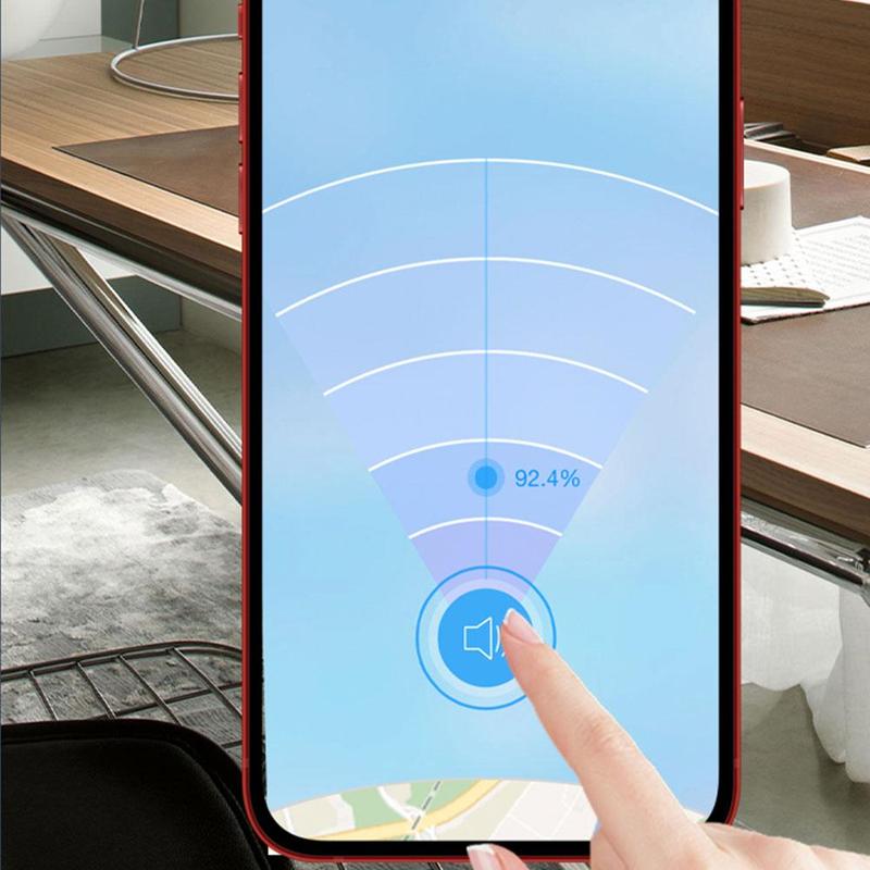 Mini Bluetooth Tracking Device Portable Round Bluetooth Anti-lost Tracker Wireless Smart Key Finder Item Locator