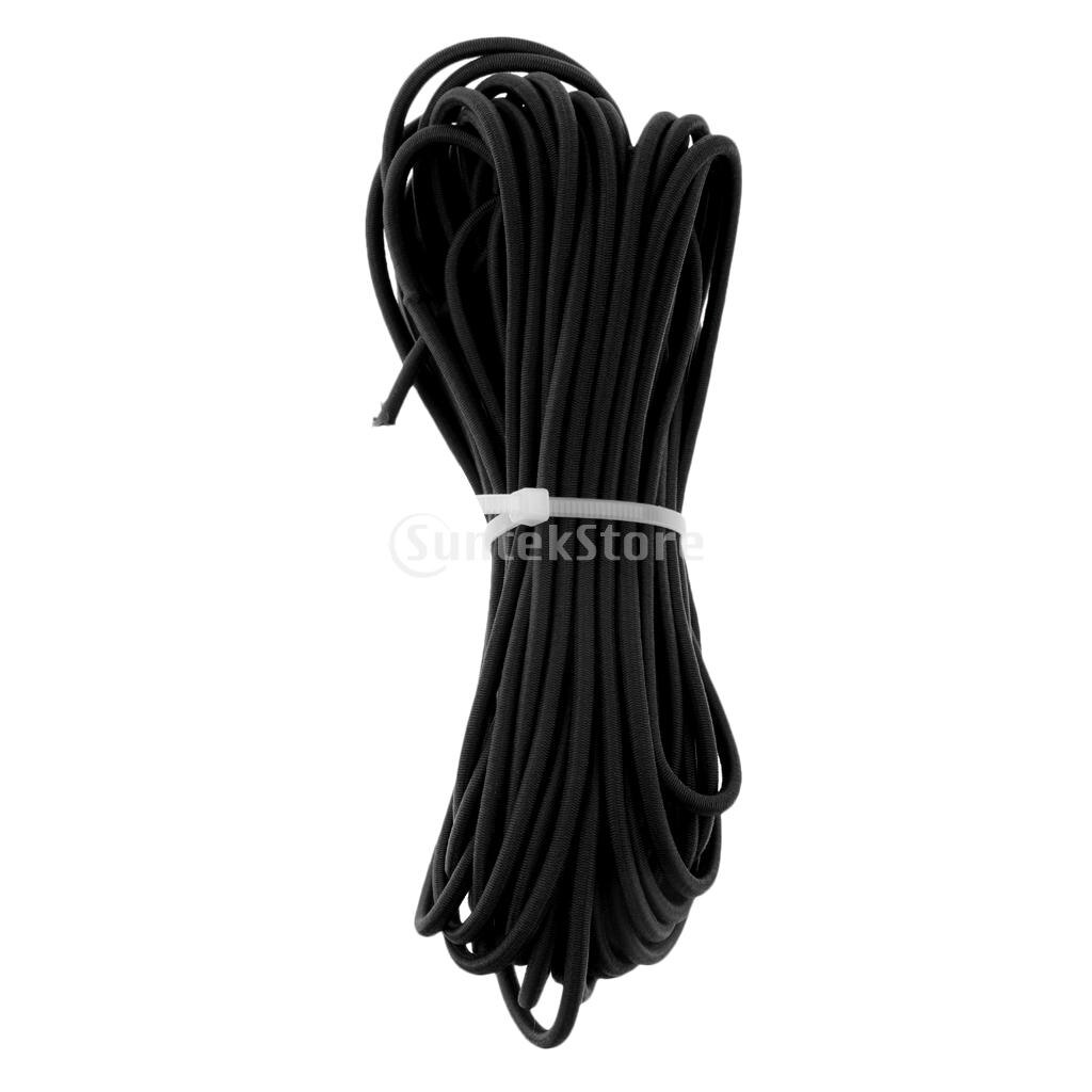 2mm Premium Marine Grade Elastic Bungee Rope Shock Cord Luggage Tie Down, Trailers, Boats, Roof Racks