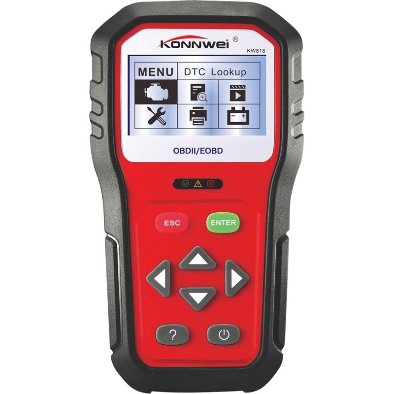 KW818 OBD2 OBDII EOBD CAN Auto Code Reader Scanner Car Engine Diagnostic Tool Check Engine Car Code Reader Tool