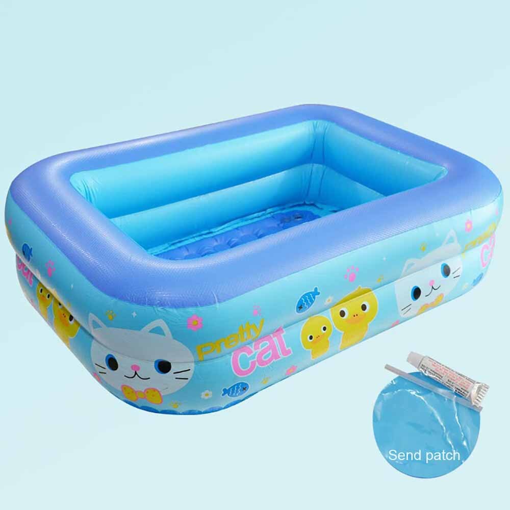 Children Inflatable Swimming Pool Large Family Summer Outdoor Play Swimming Pool Kids Inflatable Paddling Pools Kids