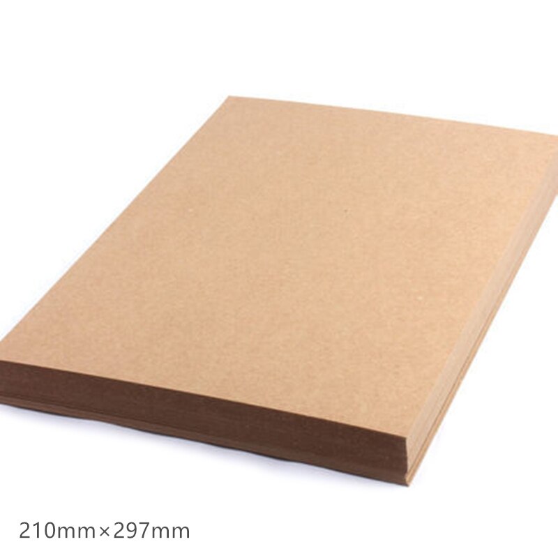 A4 Brown Kraft Paper DIY Handmade Card Making Paper Thick Cardboard