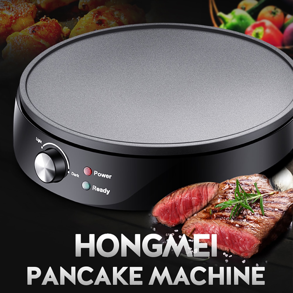 Pannenkoek Maker Crêpe Machine Non-stick Bakplaat Bakken Pan Barbecue Roosteren Bakplaat Huishouden Keuken Koken Gereedschap 220V Sonifer